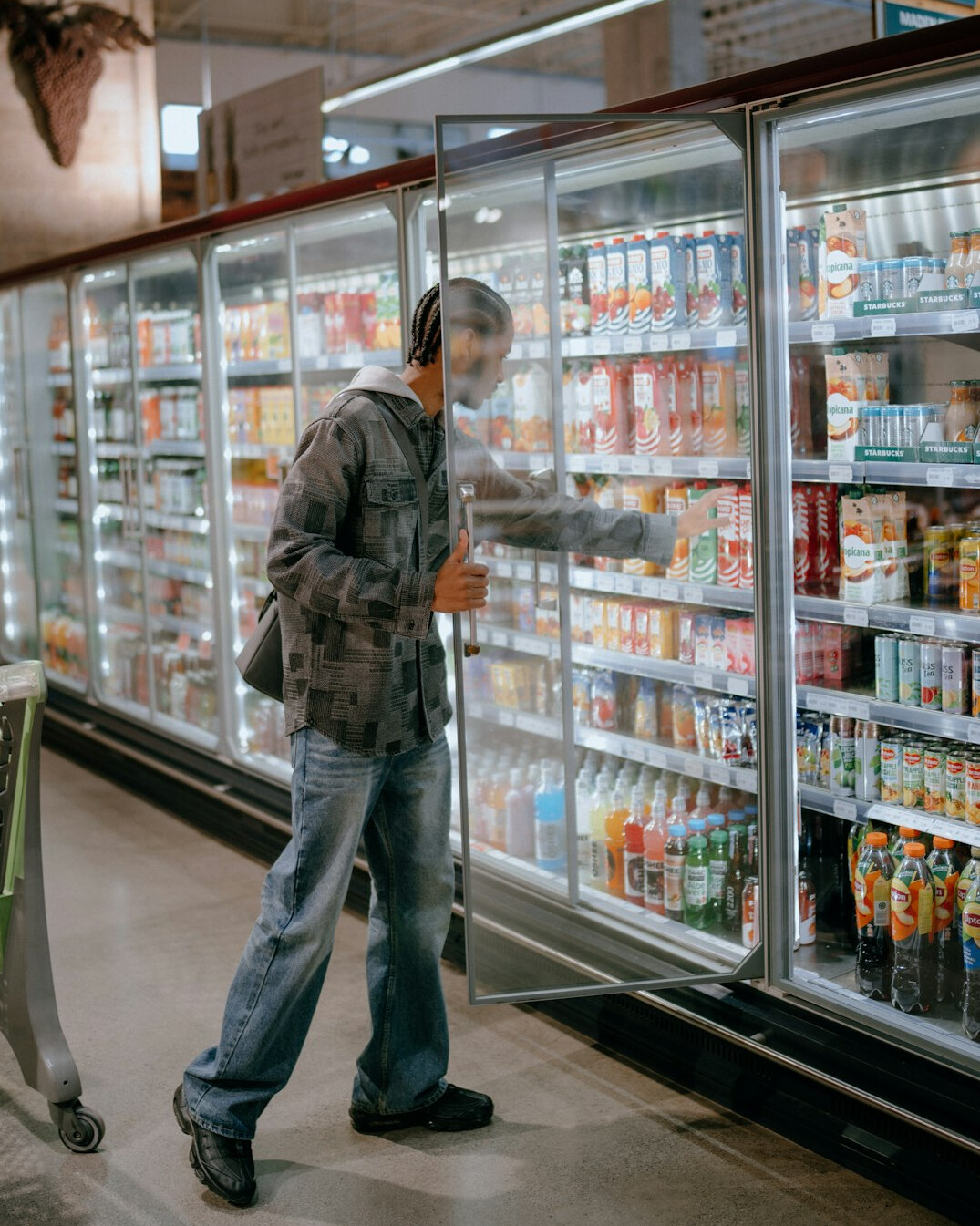 store detective watching customers
